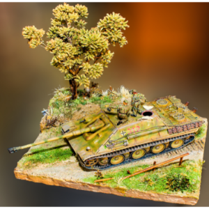 Diorama Militare - Scena di guerra JAGD-PANTHER 5
